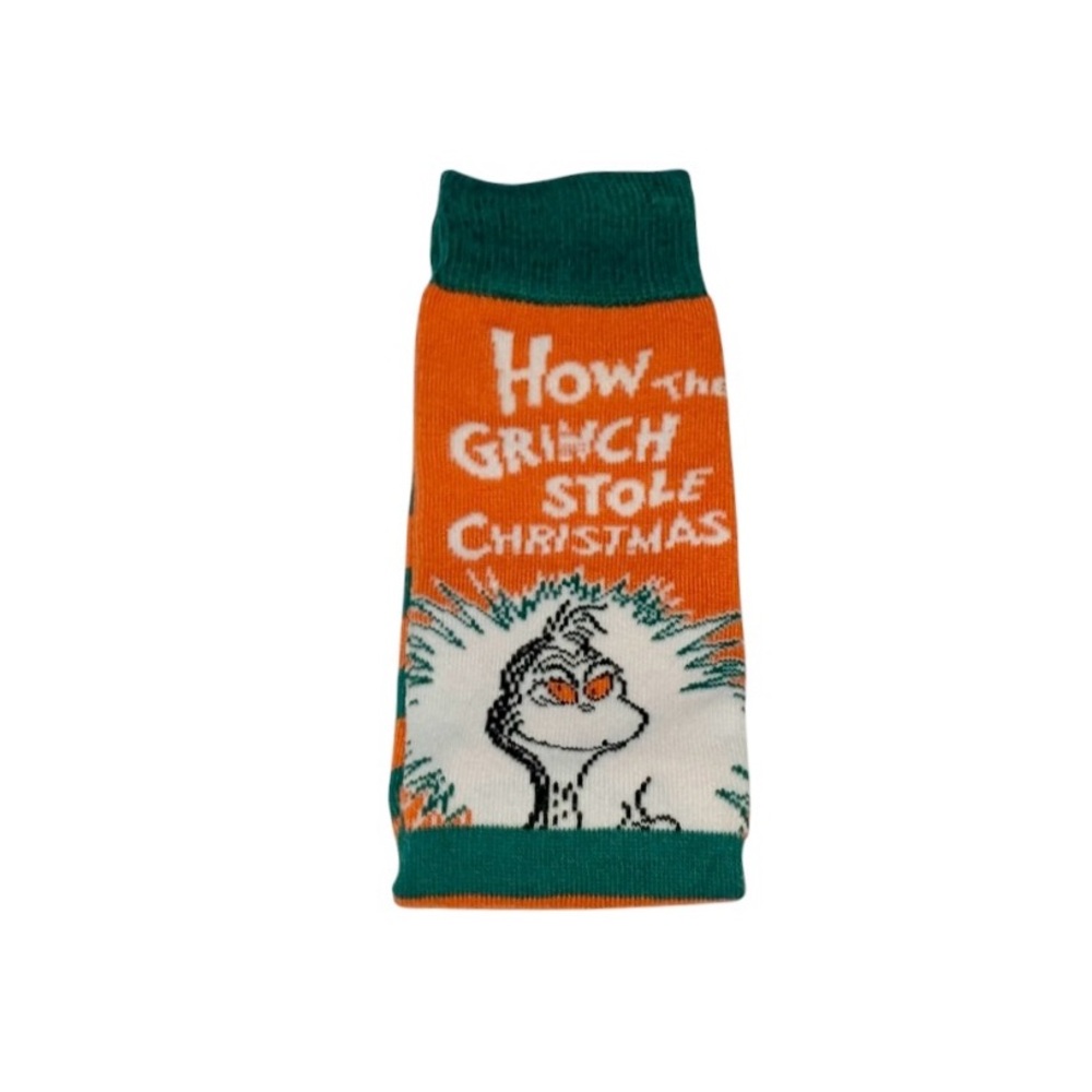 Dr Seuss Grinch Christmas Socks Teacher Gift School Raffle NEW